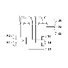 Module à relais DPDT 3A-250VAC, 14mm, Vis, 24Vdc
