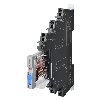Module-relais, 6mm, SPDT 6A-250VAC, Push-in, Levier, 24AC/DC