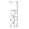 Module 1 relais, DPDT 8A-250VAC, Vis, 24VDC