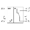 Module-relais d'entrée, SPDT 6A-250VAC/DC, 6,2mm, Vis, 24VDC