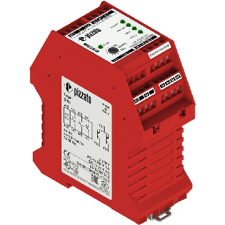 Module de sécu. p/détection d'arrêt moteur 2NO+1NF, bornes vis-Lire la description
