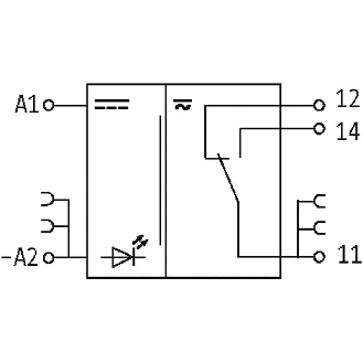 Module relais d'entrée, SPDT 6A-30VAC/DC, 6,2mm, Vis, 110VAC/DC-Lire la description