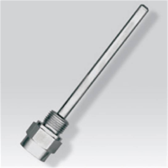 Doigt de gant Ø9mm lg230mm R1/2G pour sonde Ø6mm lg250mm-Lire la description