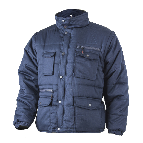 Coverguard - Blouson 2 en 1 bleu marine POLENA SLEEVE-Lire la description