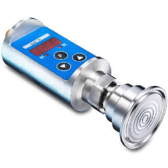Pressostat numérique relatif, 0 .. 10 bar, 4-20mA, G 1/2 memb.affleur-Lire la description