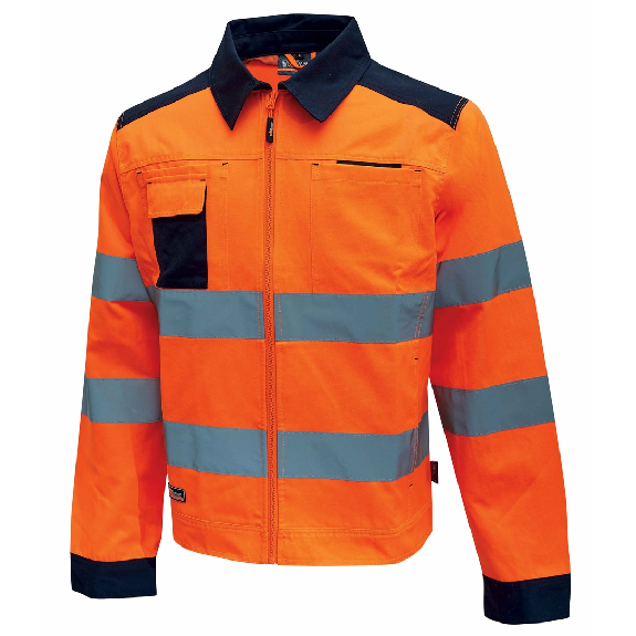 U-Power - Veste orange haute visibilité GLEAM-Lire la description