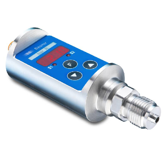 Pressostat numérique relatif, -1 .. 1,5 bar, 4-20mA, G 1/2 B EN 837-1-Lire la description