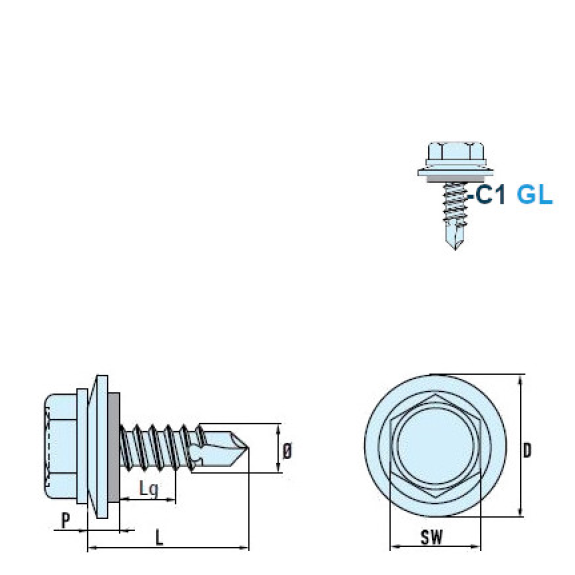 DIN 7504 K Sechskant-Bohrschrauben C1 GL R12 4,2x13 mm - SW 1/4 - - 500 Stück DIN 7504 K Sechskant-Bohrschrauben C1 GL R12 4,2x13 mm - SW 1/4 - - 500 Stück-Beschreibung lesen