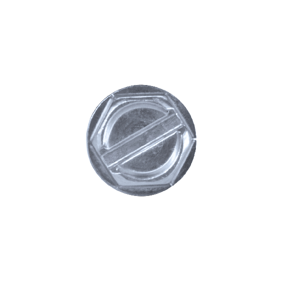 DIN 7504 L Vis Autoforeuse-Tête Hexagonale Avec Fente ST GL PA 4,8x16 mm - 500 pièces-Lire la description