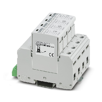 Parafoudre Type 1/2 - Uc:264V - Iimp:12,5kA - Tri+N-Lire la description
