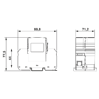 Parafoudre Type 1/2 - Uc:264V - Iimp:12,5kA - Tri+N-Lire la description