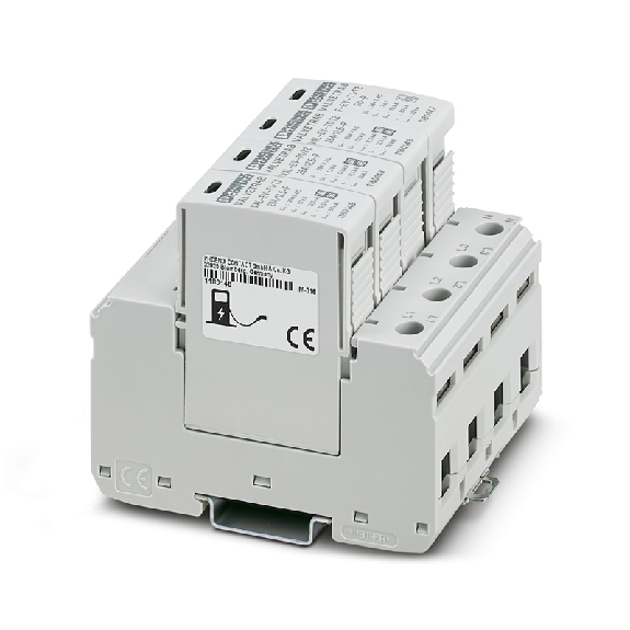 Parafoudre Type 1/2 - Uc:264V - Iimp:12,5kA - Tri+N-Lire la description