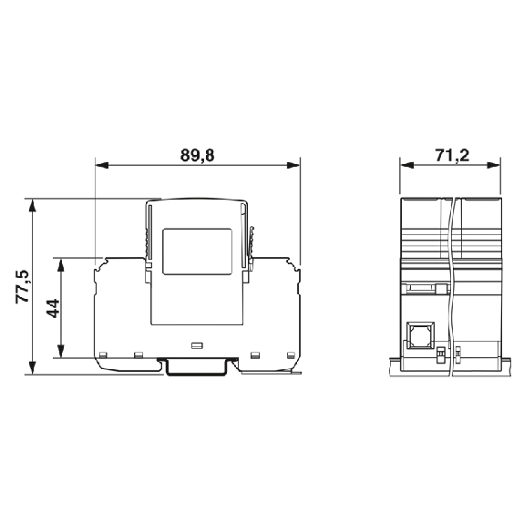 Parafoudre Type 1/2 - Uc:264V - Iimp:12,5kA - Tri+N-Lire la description