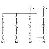 Parafoudre Type 1/2 - Uc:264V - Iimp:12,5kA - Tri+N