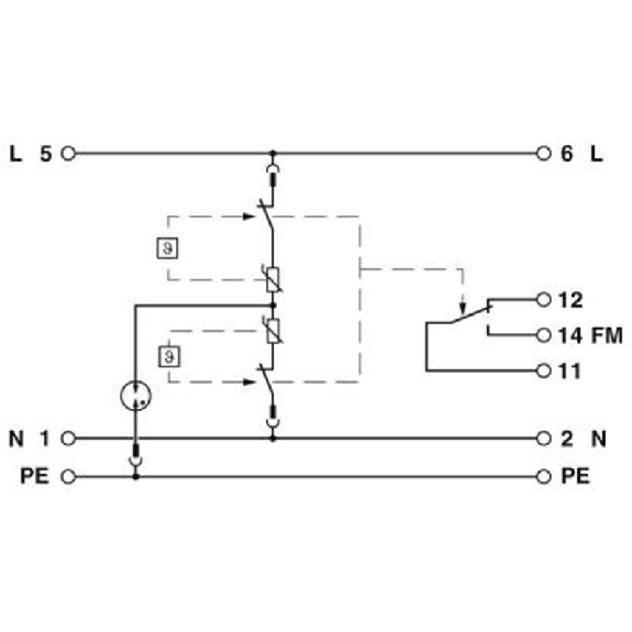 Parafoudre Type 3 - 230 V-Lire la description