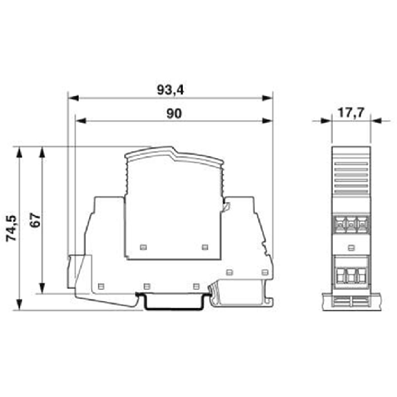 Parafoudre Type 3 - 230 V-Lire la description