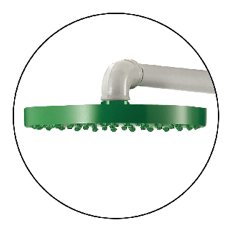 Combiné douche et rince-oeil hors-gel intérieur et extérieur-Lire la description