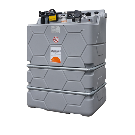 Cuve de stockage de gasoil double paroi 1 000 L-Lire la description