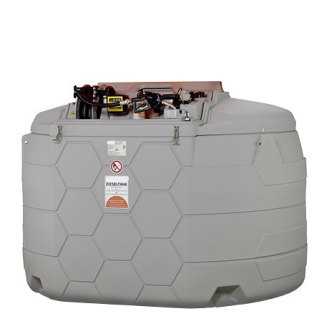 Cuve stockage gasoil double paroi CUBE IP 5 000 L-Lire la description