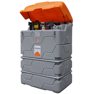 Cuve stockage gasoil double paroi CUBE OP 1 000 L-Lire la description