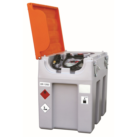 Cuve transport gasoil Easy  Mobil 600 ADR, Cematic 3000 12 V, capot-Lire la description