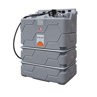 Cuve stockage gasoil double paroi CUBE IS 1 000 L-Lire la description