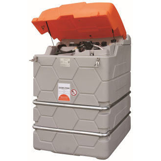 Cuve stockage gasoil double paroi CUBE OS  1 500 L-Lire la description