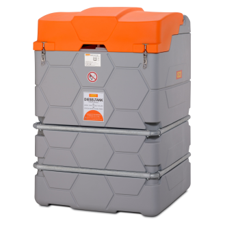 Cuve stockage gasoil double paroi CUBE OS  1 500 L-Lire la description