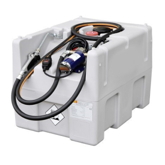 STATIONS LUB EASY MOBIL 200L, pompe électrique 12V, batterie Lithium, pistolet simple-Lire la description
