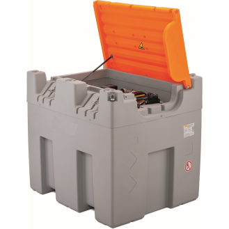 Cuve de transport et stockage gasoil  CUBE 980L OP pompe 230 V homologuée ADR-Lire la description