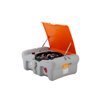 Cuve transport gasoil Easy Mobil 210 Pick-up,  pompe 30 l/min 12 V, capot-Lire la description