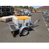 Cuve transport gasoil Easy   440 Standard avec pompe  40L/min  12 V et capot conforme ADR, sur remorque routière