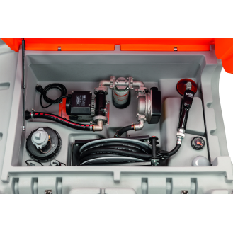 Cuve de transport et stockage gasoil  CUBE 980L OP pompe 12-24 V homologuée ADR-Lire la description
