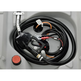 Cuve transport gasoil Easy Mobil 210,  pompe 30 l/min 12 V avec capot-Lire la description