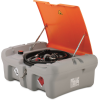 Cuve de transport de gasoil avec pompe 12 V et capot