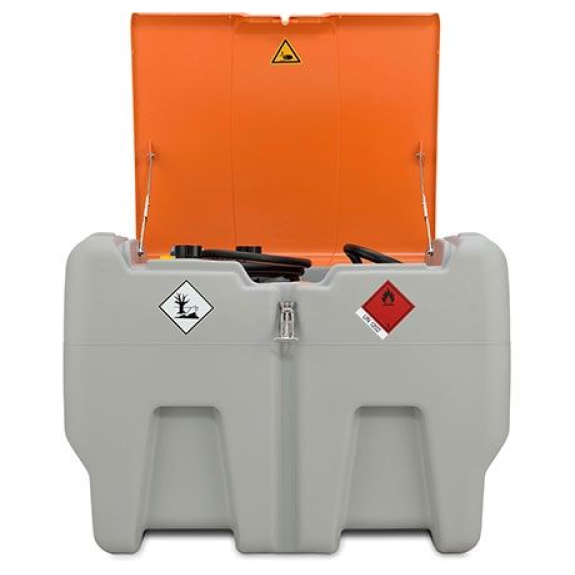 Cuve transport gasoil Easy  Mobil COMBI 440/50, pompe gasoil Cematic 3000 12 V , capot-Lire la description