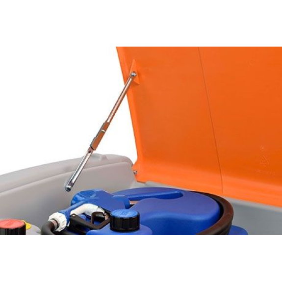 Cuve transport gasoil Easy  Mobil COMBI 440/50, pompe gasoil Cematic 3000 12 V , capot-Lire la description