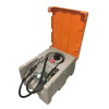 Cuve transport gasoil Easy Mobil 125, pompe manuelle, capot