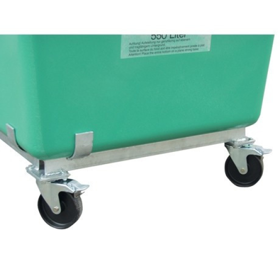 Bac PFV sur roulettes 2 200 litres vert Bac PFV sur roulettes 2 200 litres vert-Lire la description