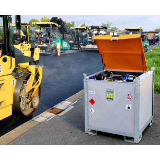 Cuve transport gasoil DT PRO ACIER ADR COMBI 980/200 12V Premium-Lire la description