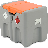 Cuve transport gasoil Easy  210, Pompe 30 L 12V avec capot, batterie Lithium et chargeur non fournis