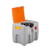 Cuve transport gasoil Easy  210, Pompe 30 L 12V avec capot, batterie Lithium et chargeur non fournis