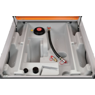 Cuve transport gasoil DT PRO PE ADR 980 Nourrice (raccord rapide 1")-Lire la description