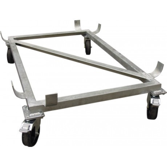 Bac PFV sur roulettes 2 200 litres gris Bac PFV sur roulettes 2 200 litres gris-Lire la description