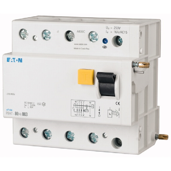 Bloc différentiel PBHT 4X125A 300MA / AC-Lire la description
