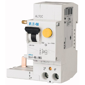 Bloc différentiel FBSMV - 2P, 40A, Type A, 30mA-Lire la description