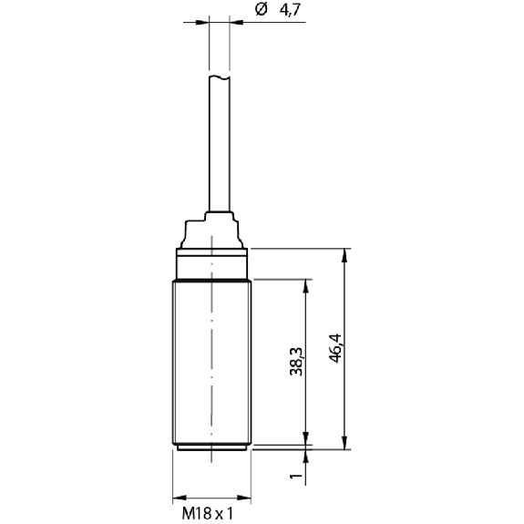 Ultra.M18,NPN-NO/NC,Cable,Diffuse-Lire la description
