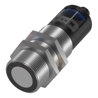 Ultrason Directe M30 4-20mA/0-10V PNP(x2) P=200-2000mm Axial / M12 5P-Lire la description