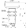 Ultrason Directe M30 ANA 4-20mA P600-6000mm Teach 24VDC / M12