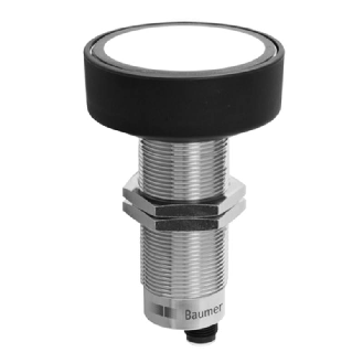 Ultrason Directe M30 ANA 4-20mA P600-6000mm Teach 24VDC / M12-Lire la description
